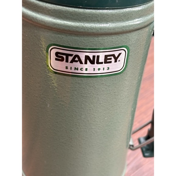 Stanley Classic Wide Mouth 24 Oz Vacuum Bottle Thermos Green - Picture 5 of 11